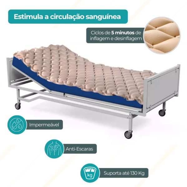 Colchão Pneumático Avulso sem Compressor + Kit de Reparo - Image 4