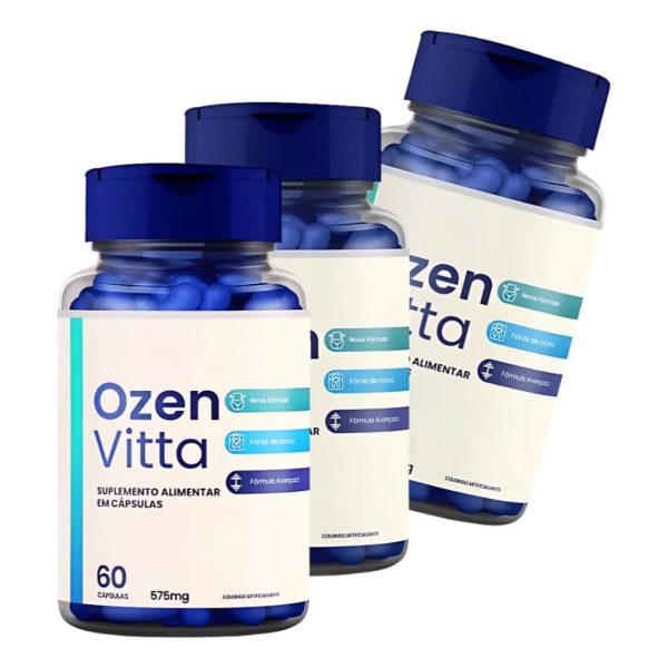 Emagrecedor Ozen Vitta 60 Capsulas Original - Imagem 2