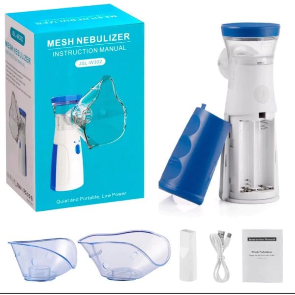Mini Nebulizador  Portátil E Silencioso Ajustável Adequado Para Crianças E Adultos - Imagem 3