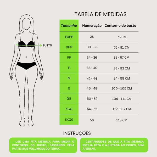 Sutiã Cirúrgico Pós Operatório Mamoplastia Mastopexia. - Imagem 2